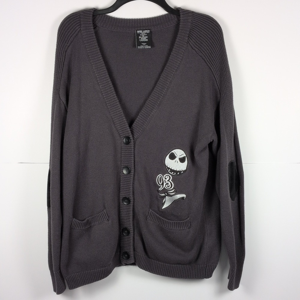 Disney Nightmare Before Christmas 25 Years Boyfriend Cardigan Large